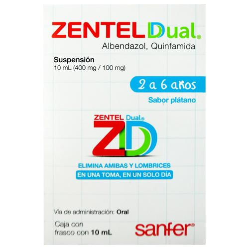 Zentel-Dual-Suspension-Infantil-400-mg---100-mg-Frasco-con-10-mL