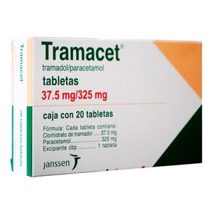 Tramacet 37.5 Mg / 325 Mg 20 Tabletas