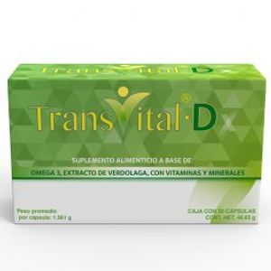 Transvital D 46.83 g 30 Capsulas