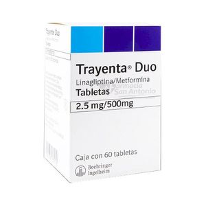 Trayenta Duo 2.5 mg / 500 mg 60 Tabletas
