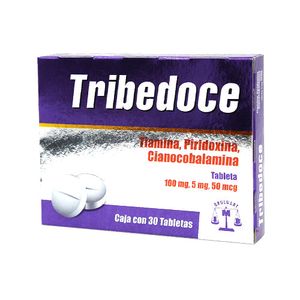 Tribedoce 100 mg / 5 mg / 50 mcg 30 Tabletas