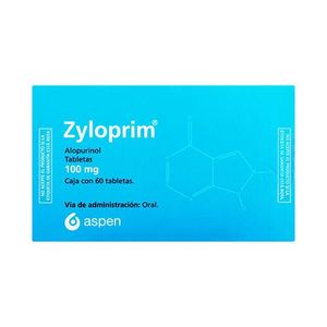 Zyloprim 100 mg 60 Tabletas
