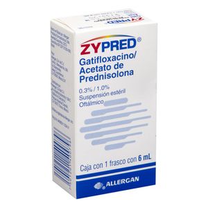 Zypred Suspension 0.3% / 1.0% Frasco con 6 mL
