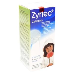 Zyrtec Solucion 5 mg / 5 mL 100 mL