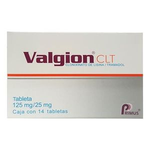 Valgion Clt 125 mg / 25 mg 14 Tabletas