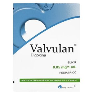 Valvulan 0.05 mg / 1 mL Frasco con 60 mL