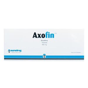 Axofin 400 mg 20 Tabletas