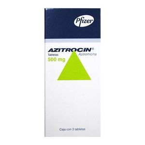 Azitrocin 500 mg 3 Tabletas