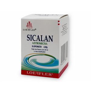 Sicalan Suspension Azitromicina 4.00 g Frasco con 30 mL