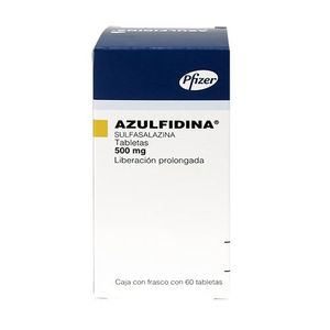 Azulfidina 500 mg 60 Tabletas