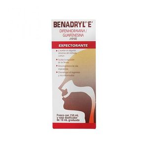 Benadryl E Jarabe 150 mL