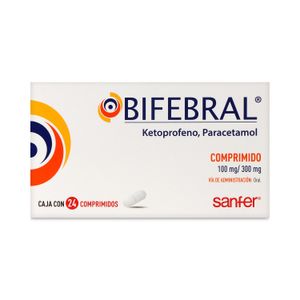 Bifebral 100 mg / 300 mg 24 Comprimidos
