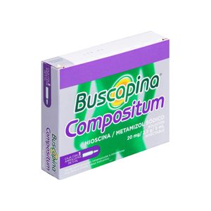 Buscapina Compositum Solucion Inyectable 20 mg / 2.5 mg 5 mL 3 Ampolletas