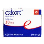 Calcort-30-mg-10-Tabletas