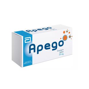 Apego 25 mg 30 Tabletas
