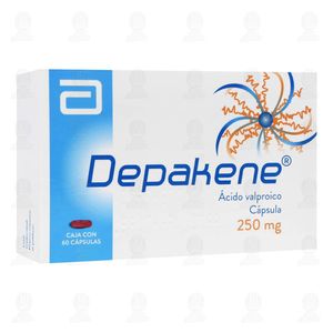 Depakene 250 mg 60 Capsulas