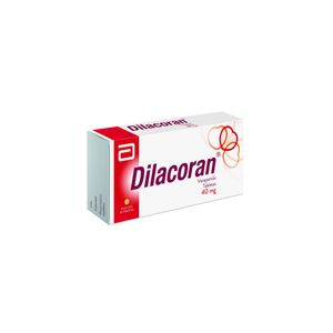 Dilacoran 40 mg 30 Tabletas