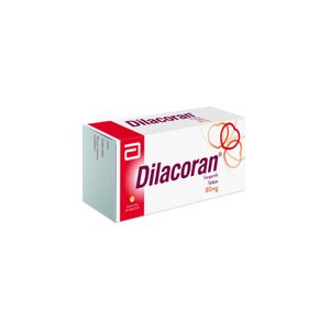 Dilacoran 80 mg 30 Tabletas