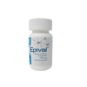 Epival 250 mg 30 Comprimidos