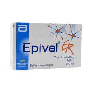 Epival Er 500 mg 30 Tabletas