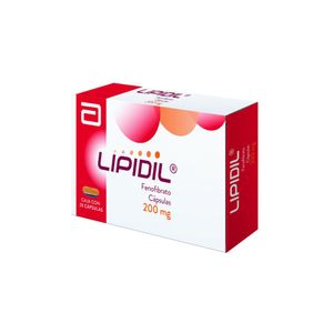 Lipidil 200 mg 28 Capsulas