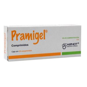 Pramigel 20 Comprimidos