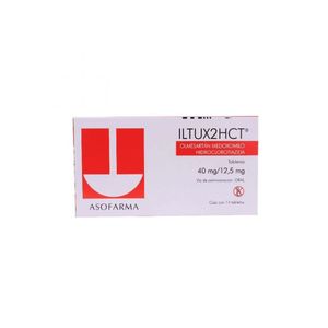 Iltux 2 Hct 40 mg / 12.5 mg 14 Tabletas