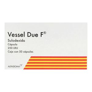 Vessel Due F 250 mg 50 Capsulas