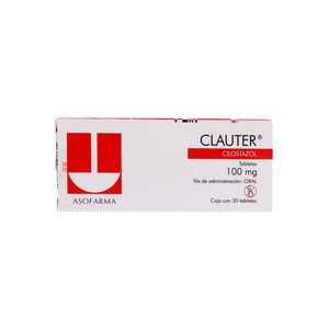 Clauter 100 mg 30 Tabletas