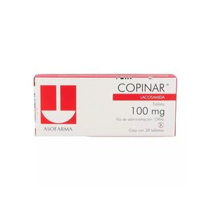 Copinar 100 mg 28 Tabletas