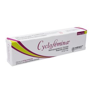 Cyclofemina 25 Mg / 5 Mg 0.5 mL