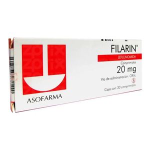 Filarin 20 mg 30 Comprimidos