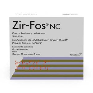 Zir-Fos NC Suplemento Alimenticio en polvo 30 Sobres con 3 g
