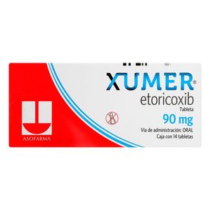 Xumer 90 mg 14 Tabletas