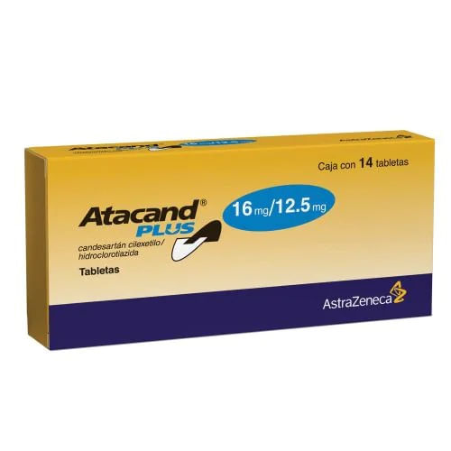 Atacand Plus 16 Mg / 12.5 Mg 14 Tabletas - Farmacias Klyns