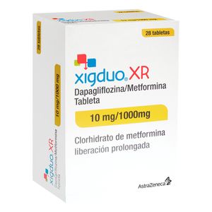 Xigduo XR 10 mg / 1000 mg 28 Tabletas