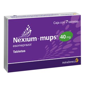 Nexium-mups 40 mg 7 Tabletas