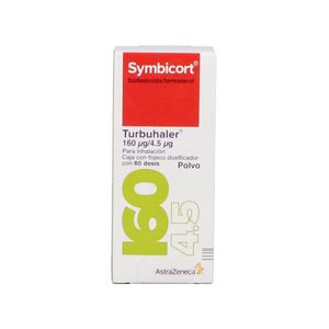 Symbicort Turbuhaler Polvo 160 mcg / 4.5 mcg 60 Dosis