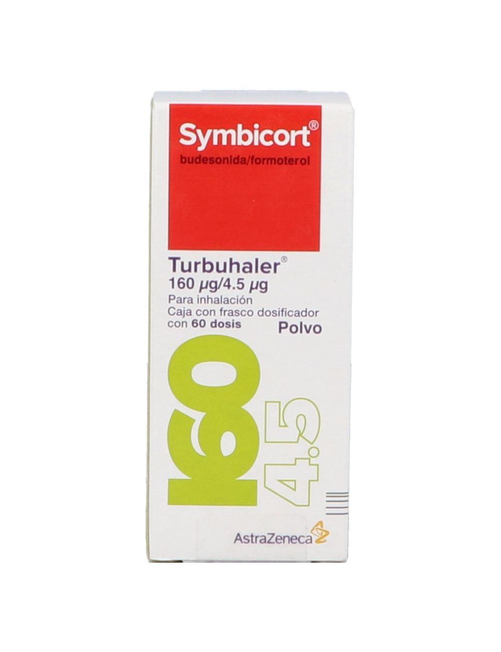 Symbicort Turbuhaler Polvo 160 Mcg 45 Mcg 60 Dosis Farmacias Klyns