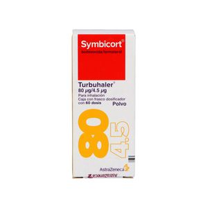 Symbicort Polvo 80 mcg / 4.5 mcg 60 Dosis