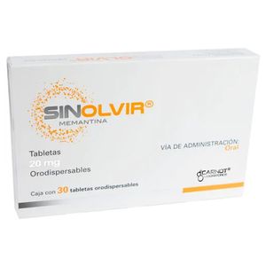 Sinolvir 20 mg 30 Tabletas Orodispersables