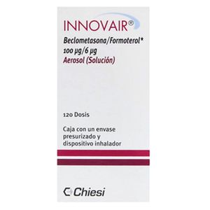 Innovair Solucion 100 mg Inhalador con 120 Dosis