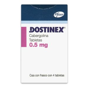 Dostinex 0.5 mg 4 Tabletas