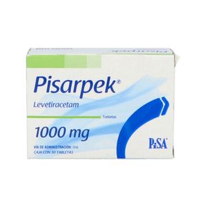 Pisarpek 1000 mg 30 Tabletas