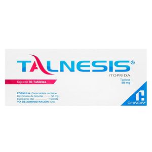 Talnesis 50 mg 30 Tabletas