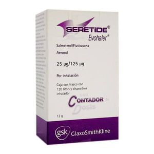 Seretide Evohaler 25 mcg / 125 mcg 120 Dosis