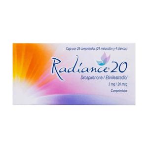 Radiance 3 mg / 20 mcg 28 Comprimidos