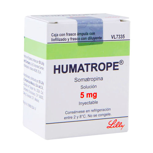 Humatrope Solucion Inyectable 5 Mg Ampula 5 Ml - Farmacias Klyns