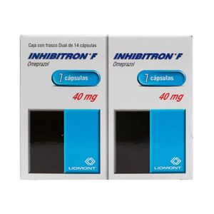 Inhibitron F Dual 40 mg 7 Capsulas 2x1