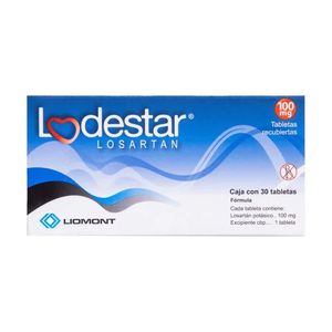 Lodestar 100 mg 30 Tabletas